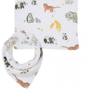 ➕FREE ADD-ON Angel Dear Endangered Species bib